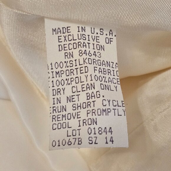 Watters & Watters Ivory Strapless Wedding Dress 14 - Picture 5 of 6